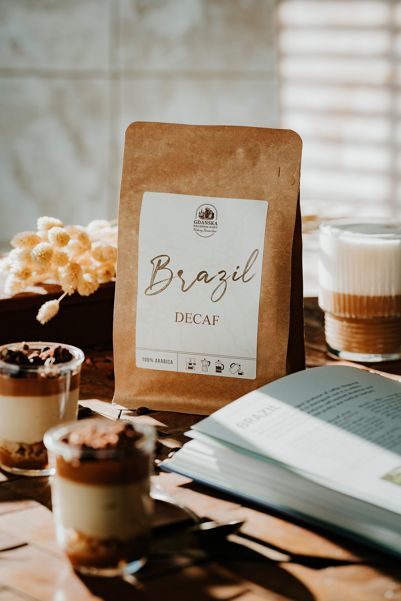 DSS03083 Brazylia Decaf 500g - Gdańska Palarnia Kawy - obrazek 1
