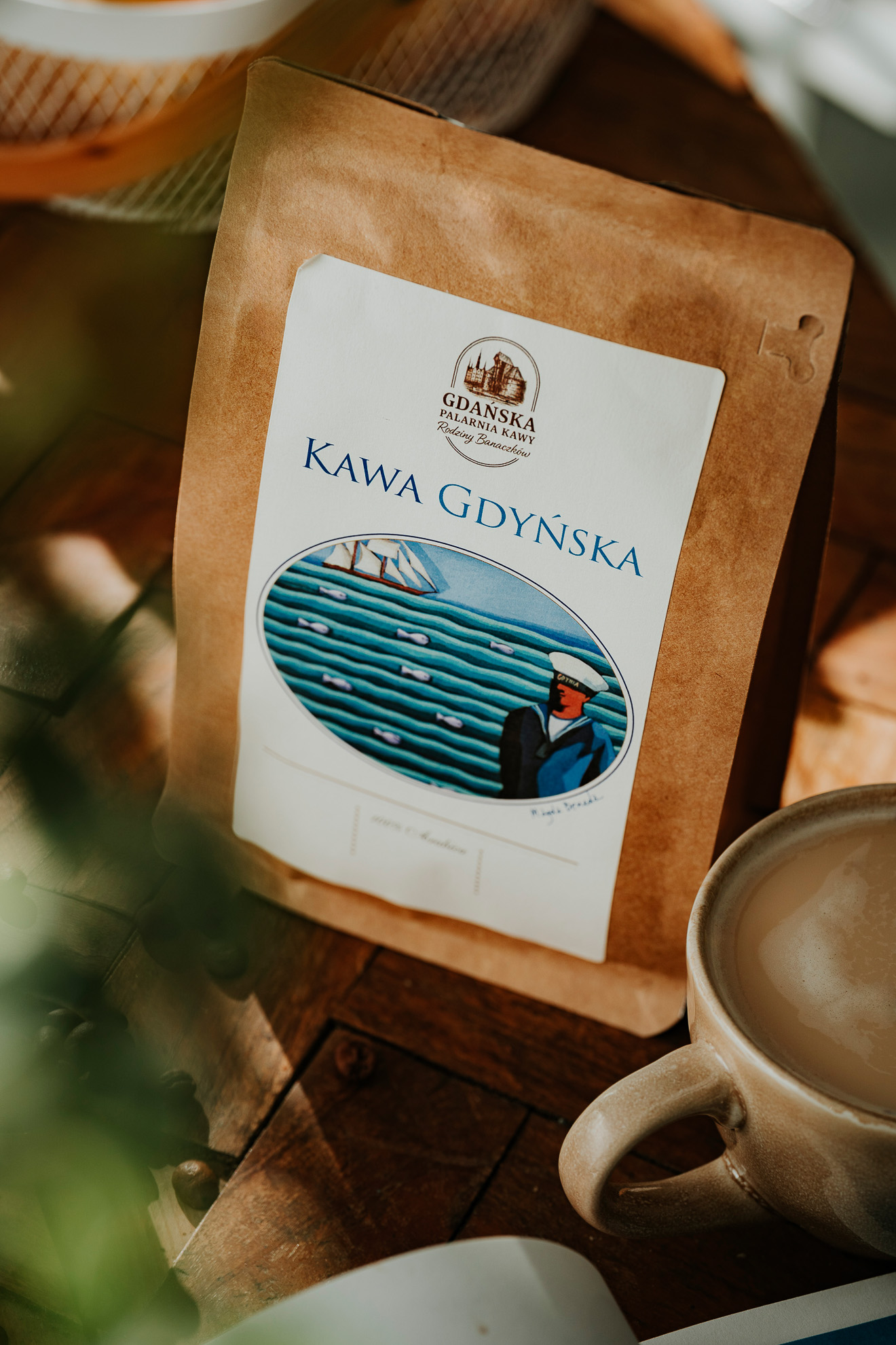 Gdyńska1 Kawa Gdyńska 500g - Gdańska Palarnia Kawy - obrazek 1